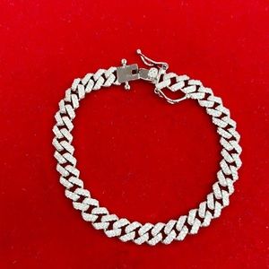 Men silver bracelets